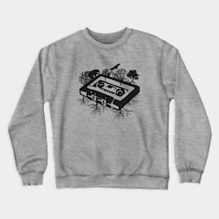 Retro Vintage Cassette Tape Crewneck Sweatshirt